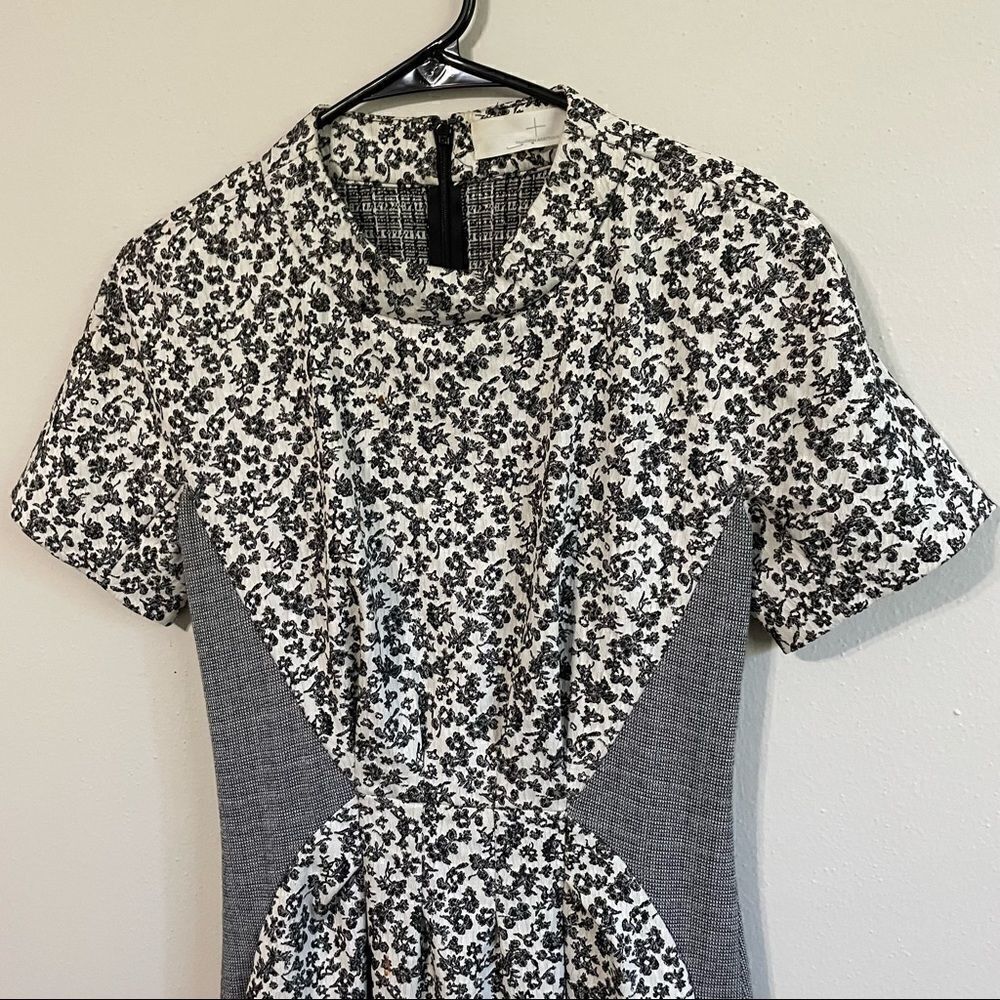 Thakoon Addition Side Panel Floral Print Mini Dress - Picture 6 of 15